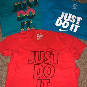 Three Nike tees